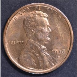 1916-S LINCOLN CENT CH BU RB