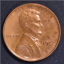 1942 LINCOLN CENT GEM PROOF RB