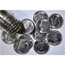 1949-S ROLL JEFFERSON NICKELS