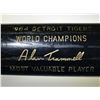 Image 3 : ALAN TAMMELL 1984 WORLD CHAMPIONSHIP BAT