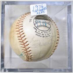 1976 REDS WORLD CHAMPIONSHIP AUTOGRAPHED BALL