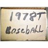 Image 1 : 1878 TOPPS BASEBALL COMPLETE SET MINT