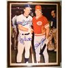 Image 1 : GEORGE BRETT & PETE ROSE SIGNED 8x10 ON GLAZED