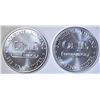 Image 2 : 2-SUNSHINE MINT ONE OUNCE .999 SILVER ROUNDS