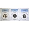 Image 1 : SMS QUARTER SET, ALL PCGS SP-67