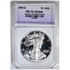 Image 1 : 1989-S AM SILVER EAGLE APCG PERFECT GEM PROOF DCAM