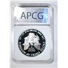 Image 4 : 1993 AM SILVER EAGLE APCG PERFECT GEM PROOF DCAM