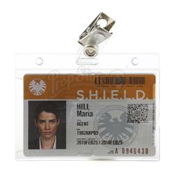 Lot #33 - Marvel's Agents of S.H.I.E.L.D. - Maria Hill's S.H.I.E.L.D. ID Card