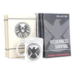 Lot #46 - Marvel's Agents of S.H.I.E.L.D. - John Garrett's S.H.I.E.L.D. Mug and Field Manuals
