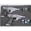 Image 2 : Lot #51 - Marvel's Agents of S.H.I.E.L.D. - Two Night-Night Pistols in Case with Bullet Parts