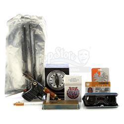 Lot #93 - Marvel's Agents of S.H.I.E.L.D. - Antoine 'Trip' Triplett's Antique Spy Gadgets and ID Car