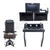 Image 1 : Lot #210 - Marvel's Agents of S.H.I.E.L.D. - Zephyr One's Control Panel with Chair and Monitors