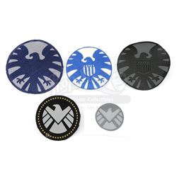 Lot #217 - Marvel's Agents of S.H.I.E.L.D. - Set of Five S.H.I.E.L.D. Patches