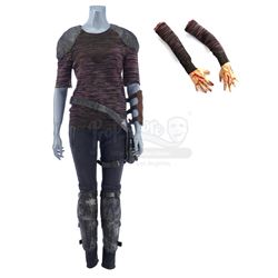 Lot #327 - Marvel's Agents of S.H.I.E.L.D. - Elena 'Yo-Yo' Rodriguez's Ruby Hale Fight Costume with
