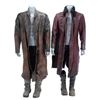 Image 1 : Lot #347 - Marvel's Agents of S.H.I.E.L.D. - Red Kree Coat and Brown Kree Coat with Two Pairs of Boo