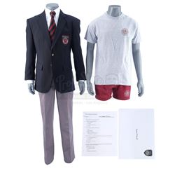 Lot #349 - Marvel's Agents of S.H.I.E.L.D. - Young Jasper Sitwell's Hydra Academy and Gym Costumes w