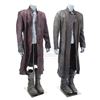 Image 2 : Lot #361 - Marvel's Agents of S.H.I.E.L.D. - Red Kree Coat and Gray Kree Coat with Two Pairs of Boot