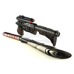Lot #362 - Marvel's Agents of S.H.I.E.L.D. - Bloodied Asgardian Berserker Staff Head and Stunt Remor