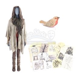 Lot #369 - Marvel's Agents of S.H.I.E.L.D. - Robin Hinton's Bloodied 'The Seer' Costume with Wooden