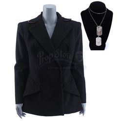 Lot #381 - Marvel's Agents of S.H.I.E.L.D. - General Hale's Overcoat and Dog Tags