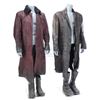 Image 2 : Lot #393 - Marvel's Agents of S.H.I.E.L.D. - Red Kree Coat and Brown Kree Coat with Two Pairs of Boo