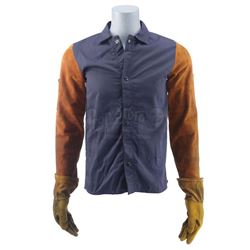 Lot #400 - Marvel's Agents of S.H.I.E.L.D. - Leo Fitz's Welding Jacket and Gloves