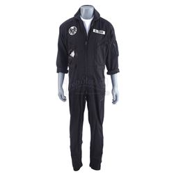 Lot #502 - Marvel's Agents of S.H.I.E.L.D. - Deke Shaw's Battle-Damaged 1980s S.H.I.E.L.D. Jumpsuit