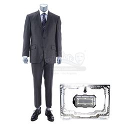 Lot #505 - Marvel's Agents of S.H.I.E.L.D. - Phil Coulson's 'Headroom' Costume and Light-Up Hard Dri