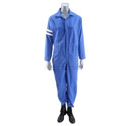 Lot #521 - Marvel's Agents of S.H.I.E.L.D. - Melinda May's Stunt 1970s S.H.I.E.L.D. Jumpsuit and Boo