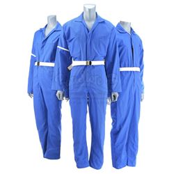 Lot #539 - Marvel's Agents of S.H.I.E.L.D. - Two Male and One Female 1970s S.H.I.E.L.D. Jumpsuits