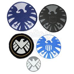 Lot #554 - Marvel's Agents of S.H.I.E.L.D. - Set of Five S.H.I.E.L.D. Patches
