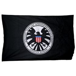 Lot #555 - Marvel's Agents of S.H.I.E.L.D. - Large 1970s S.H.I.E.L.D. Flag