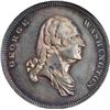 Image 3 : Circa 1859 Washington Pro Patria Medal. Baker-268. First Obverse. Silver. Prooflike