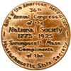 Image 2 : 1925 George Washington Sons of the American Revolution National Society Medal. Bronze. Choice About