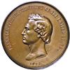 Image 1 : United States. Mint Medal. Circa 1853 Franklin Pierce Indian Peace Medal. Julian IP-32b. Small Date