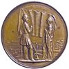Image 2 : United States. Mint Medal. Circa 1853 Franklin Pierce Indian Peace Medal. Julian IP-32b. Small Date