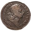 Image 1 : 1722 Rosa Americana Halfpenny. Martin 1.1-A.1. Copper. Possibly Unique. Fine-15 PCGS.