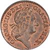 Image 1 : 1723 Wood’s Hibernia Halfpenny. Copper. 11 Harp Strings. MS-65 RB PCGS. CAC