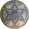 Image 2 : 1868 Silver 3¢. Proof-64 NGC.