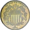 Image 2 : 1871 Shield 5¢. Proof-65 NGCv