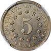 Image 3 : 1871 Shield 5¢. Proof-65 NGCv