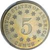 Image 4 : 1871 Shield 5¢. Proof-65 NGCv