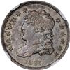 Image 1 : 1837 Capped Bust Half Dime. LM-1. Large 5C. AU-58 NGC.