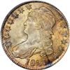 Image 1 : 1827 50¢. Overton-114. Rarity-4. Square Base 2. MS-63 PCGS.