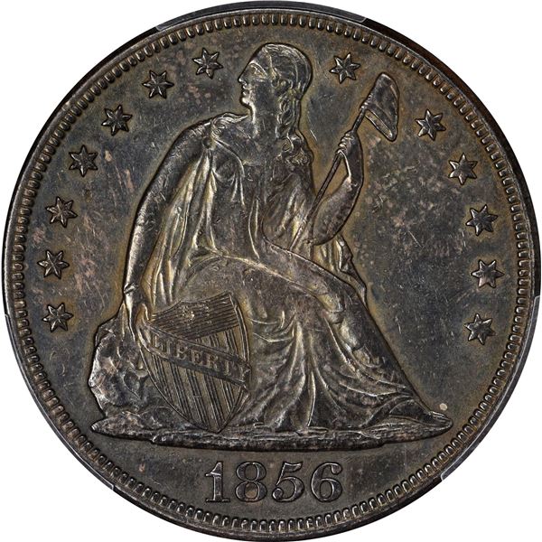 1856 $1. EF-45 PCGS.