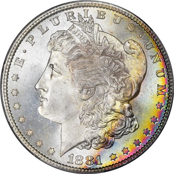 1881-S $1. MS-68 PCGS