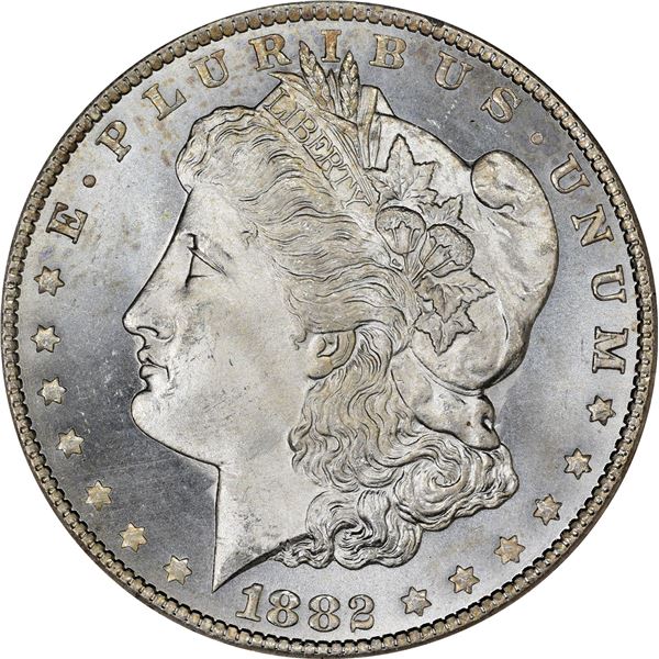 1882-CC $1. MS-66 PCGS.