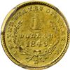 Image 2 : 1849-D Gold $1. Winter 1-B. MS-62 PCGS.