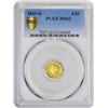 Image 3 : 1849-D Gold $1. Winter 1-B. MS-62 PCGS.