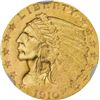 Image 1 : 1910 Gold $2.50. MS-62 NGC.